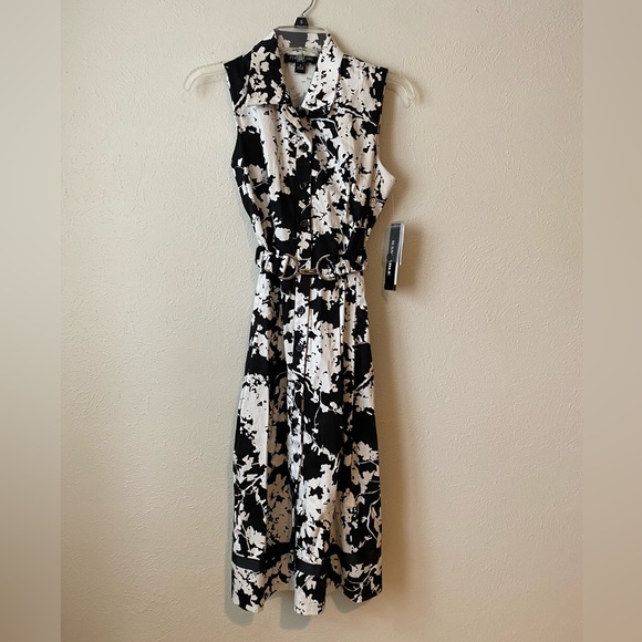 NWT Perceptions Sundress with belt - Picture 9 of 13